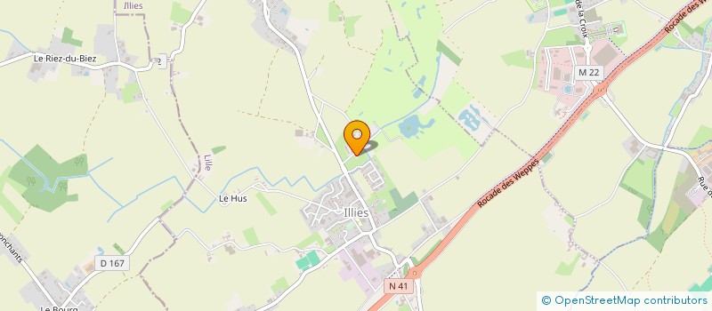 localisation de l'entreprise MSG INVEST  ILLIES