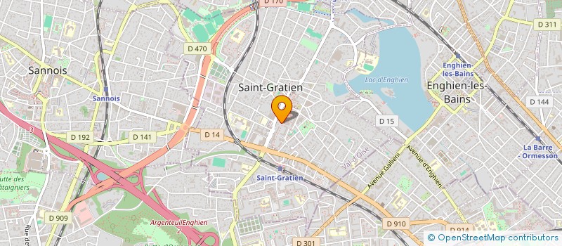 localisation de l'entreprise MSG MANAGEMENT CONSEIL  SAINT-GRATIEN