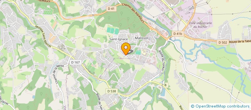 localisation de l'entreprise MSG MAUGIRON  VIENNE