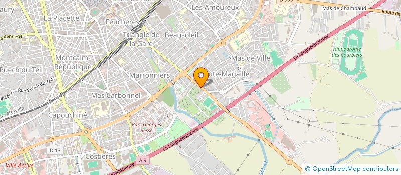 localisation de l'entreprise MSG - MULTI SERVICES GENERAL  NIMES