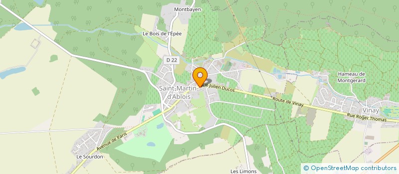 localisation de l'entreprise MSGRAVITY  SAINT-MARTIN-D'ABLOIS