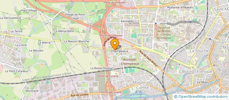 localisation de l'entreprise MSH  RENNES