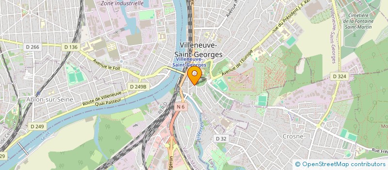 localisation de l'entreprise MSH à VALENTON