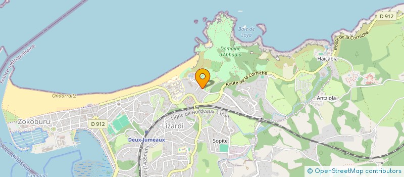 localisation de l'entreprise MSH  HENDAYE