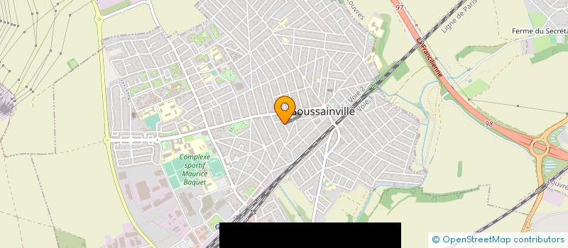 localisation de l'entreprise MSH CAFES à GOUSSAINVILLE