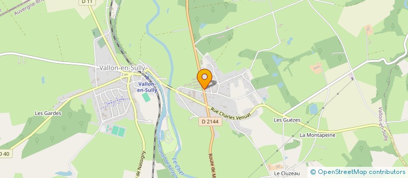 localisation de l'entreprise MSH HOLDING  COMMENTRY