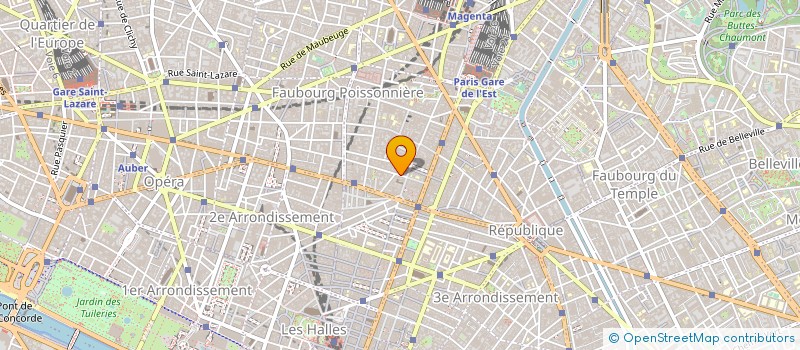 localisation de l'entreprise MSH PROXI à PARIS