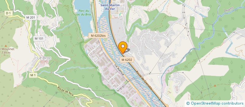 localisation de l'entreprise MSH RENOV  SAINT-MARTIN-DU-VAR