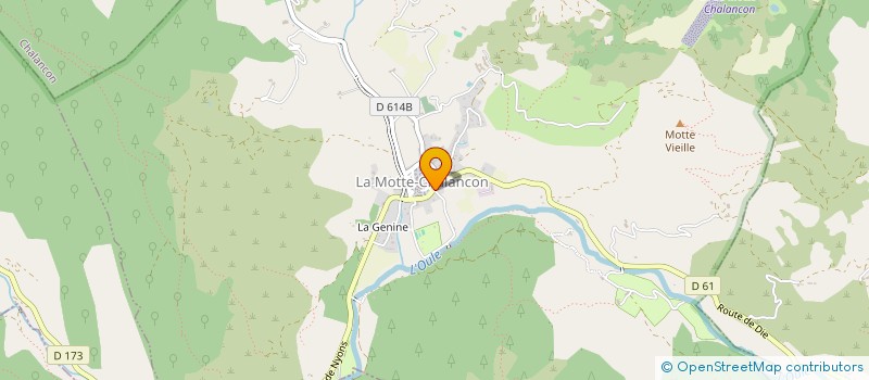 localisation de l'entreprise MSH RENOVATION  LA MOTTE-CHALANCON