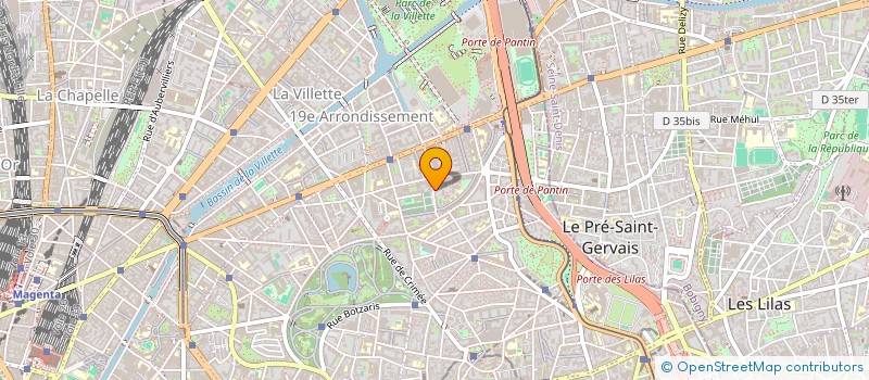 localisation de l'entreprise MSH TRANSPORT  PARIS