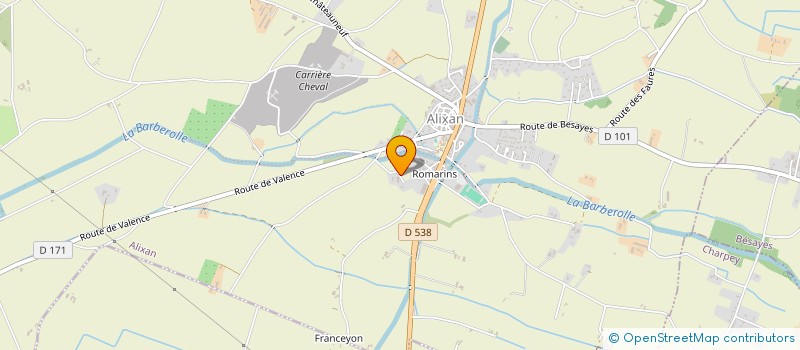 localisation de l'entreprise MSI  ALIXAN