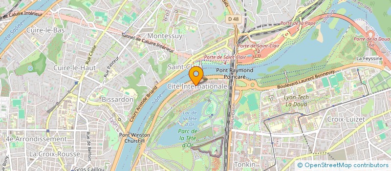 localisation de l'entreprise MSI  LYON