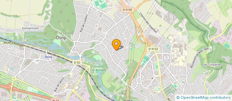 localisation de l'entreprise MSI ALLIANCE  OSNY