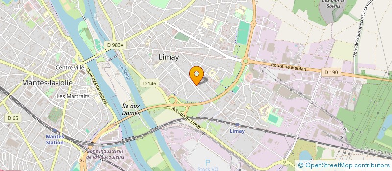 localisation de l'entreprise MSI FERMETURES à LIMAY