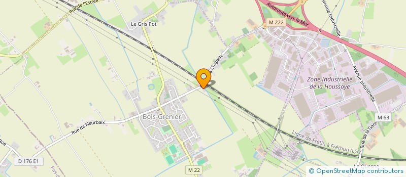 localisation de l'entreprise MSI INVESTISSEMENT  BOIS-GRENIER