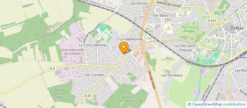 localisation de l'entreprise MSI ISOLATION à VERNOUILLET