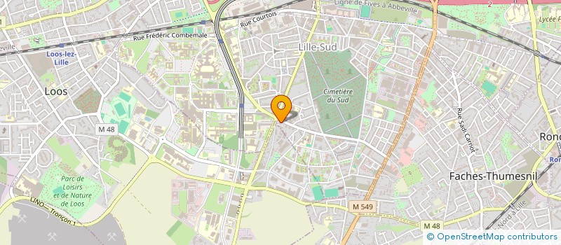 localisation de l'entreprise MSI MOTORS à LILLE
