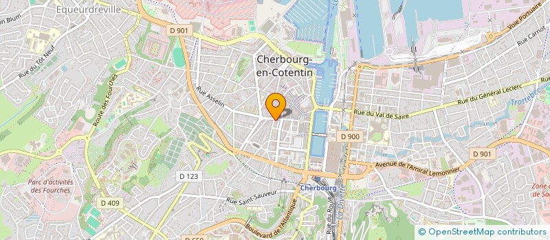 localisation de l'entreprise MSI MULTISERVICES INFORMATIQUES à CHERBOURG-EN-COTENTIN