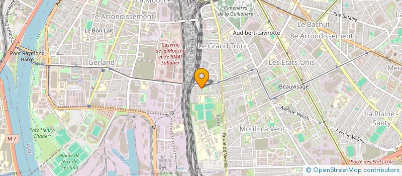 localisation de l'entreprise MSI RENOV  LYON