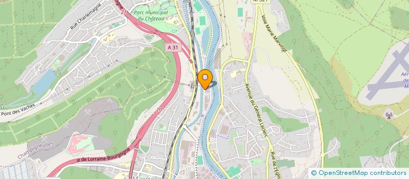 localisation de l'entreprise MSI S.C.I  MAXEVILLE