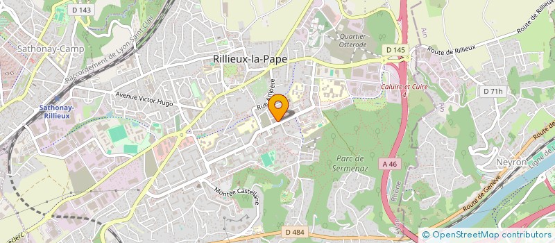 localisation de l'entreprise MSIA HOSPITALITY  RILLIEUX-LA-PAPE