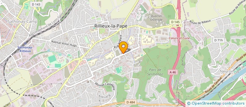 localisation de l'entreprise MSIA IMMO  RILLIEUX-LA-PAPE