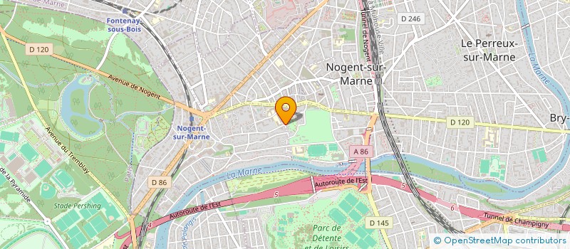 localisation de l'entreprise MSICS à NOGENT-SUR-MARNE
