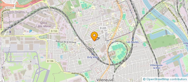 localisation de l'entreprise MSJ  ORLY