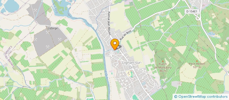 localisation de l'entreprise MSJ  BEZIERS