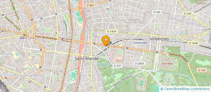 localisation de l'entreprise MSJ CONSULTING à SAINT-MANDE