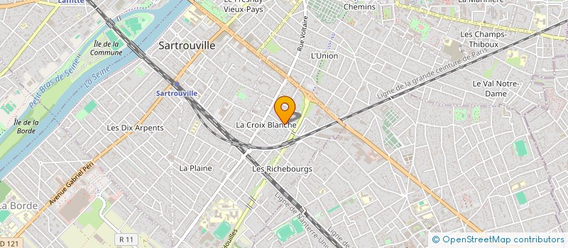 localisation de l'entreprise MSJ EVOLUTION  SARTROUVILLE