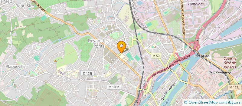 localisation de l'entreprise MSJBG  METZ