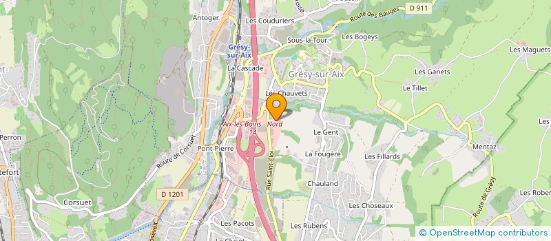 localisation de l'entreprise MSJK  GRESY-SUR-AIX