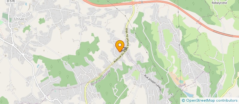 localisation de l'entreprise MSJP HOLDING  USSAC