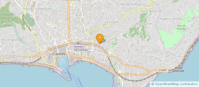 localisation de l'entreprise MSK à CANNES