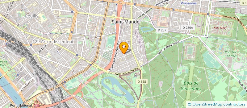 localisation de l'entreprise MSK à SAINT-MANDE