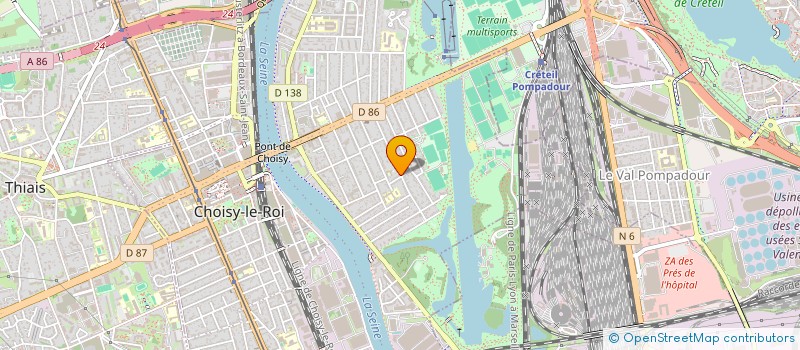 localisation de l'entreprise MSK ETANCHEITE  BONNEUIL-SUR-MARNE