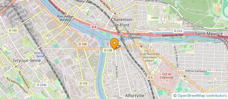 localisation de l'entreprise MSK FOOD à ALFORTVILLE