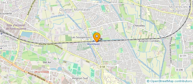 localisation de l'entreprise MSKB CONSULTING  AVIGNON