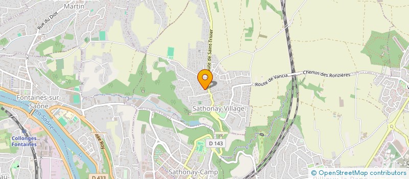 localisation de l'entreprise MSKINESATHO  SATHONAY-VILLAGE