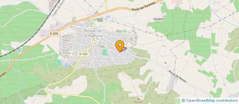 localisation de l'entreprise MSL  NISSAN-LEZ-ENSERUNE