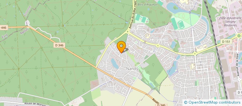 localisation de l'entreprise MSL  NANDY