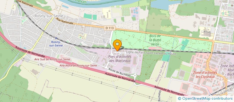 localisation de l'entreprise MSL  ROSNY-SUR-SEINE