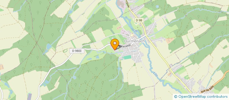 localisation de l'entreprise MSL  DURMENACH