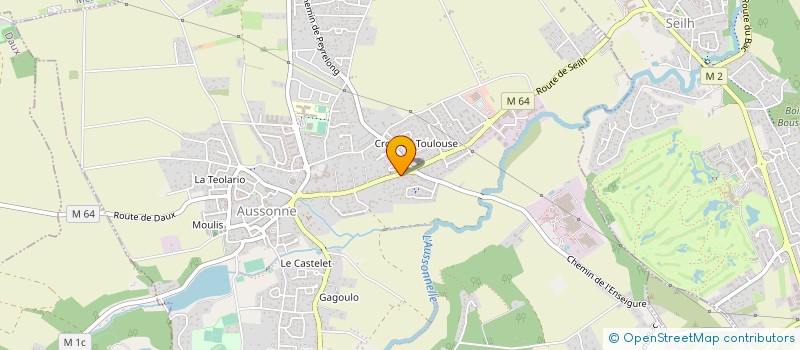 localisation de l'entreprise MSL BATIMENT à AUSSONNE