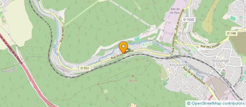 localisation de l'entreprise MSL CARS  KNUTANGE