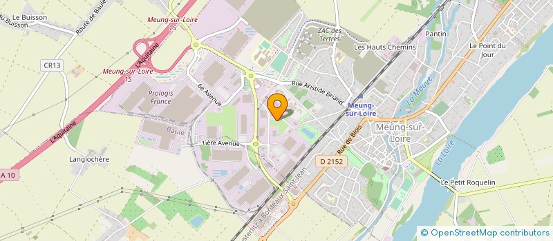 localisation de l'entreprise MSL CIRCUITS à MEUNG-SUR-LOIRE