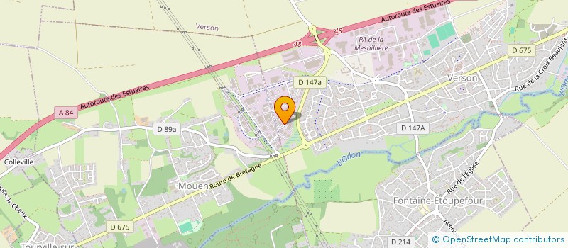 localisation de l'entreprise MSL DAUVIN  VERSON