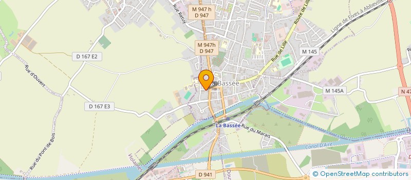 localisation de l'entreprise MSL EXPLOITATION à LA BASSEE