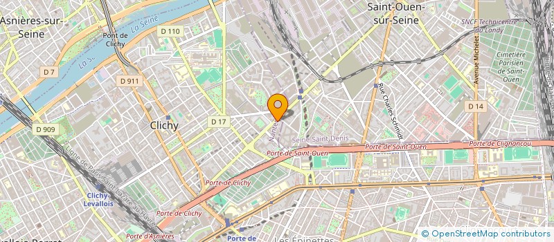 localisation de l'entreprise MSL TRADING à CLICHY